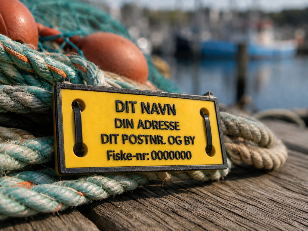 Bøjemærke til lyst- og fritidsfiskere