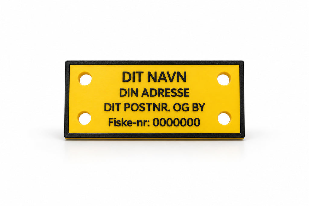 Bøjemærke til lyst- og fritidsfiskere