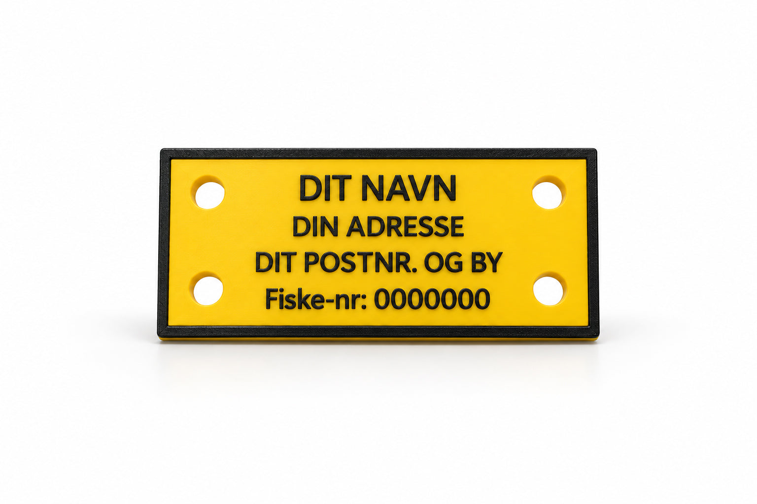 Bøjemærke til lyst- og fritidsfiskere